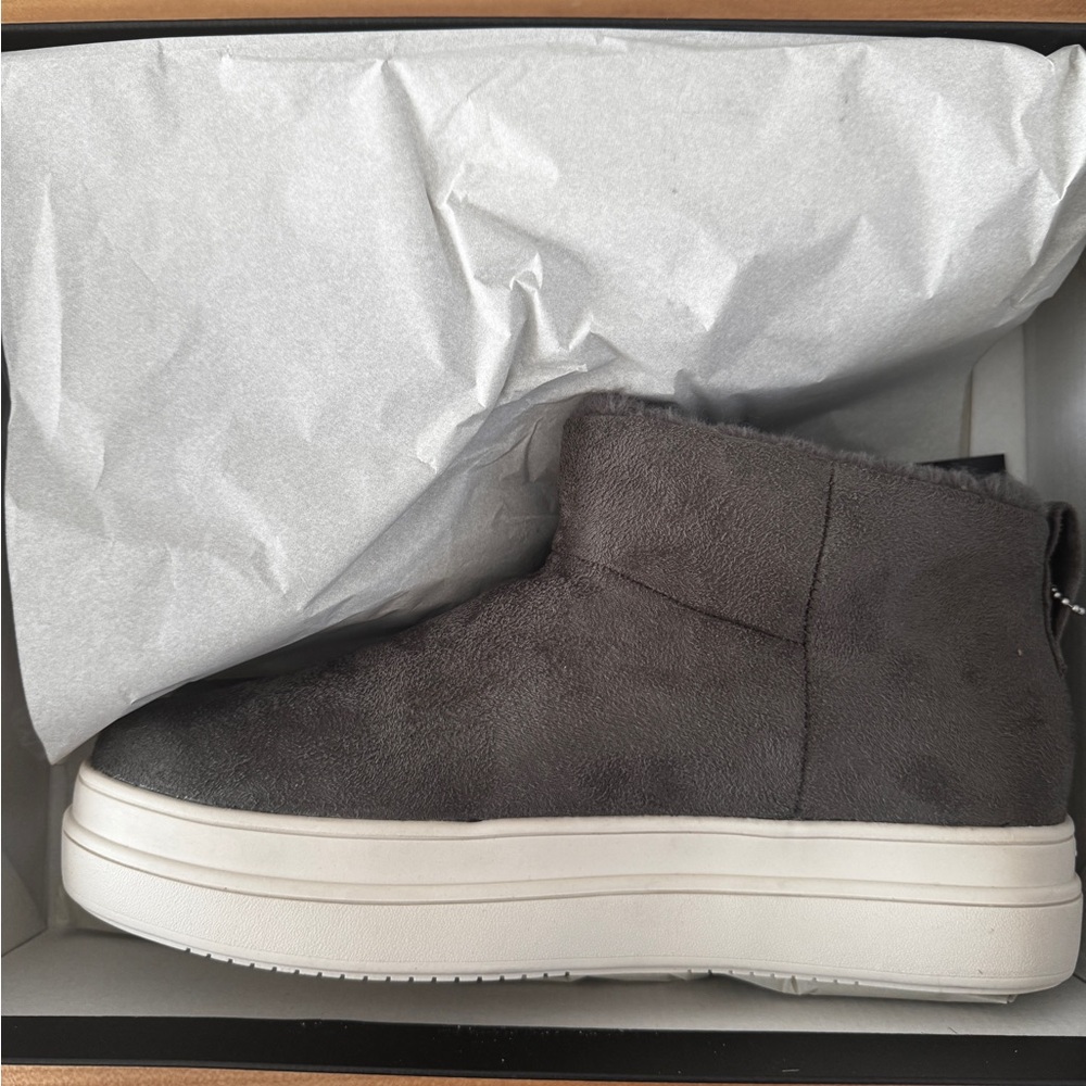 NWT J/Slides (RARE) Grey Water-Resistant Booties Size 9